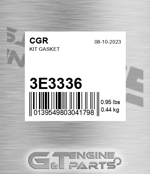 3E3336 Kit Gasket