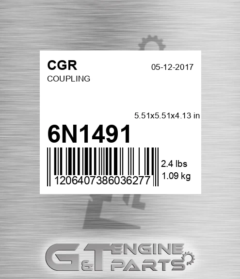 6N1491 CGR Coupling