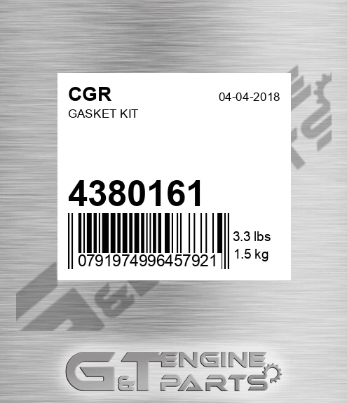 4380161 Gasket Kit