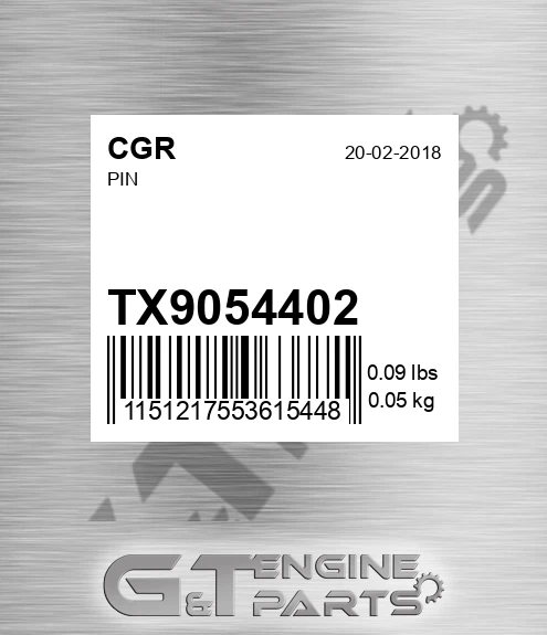 TX9054402 Pin