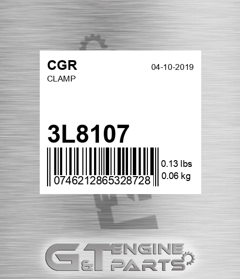3L8107 CGR Clamp