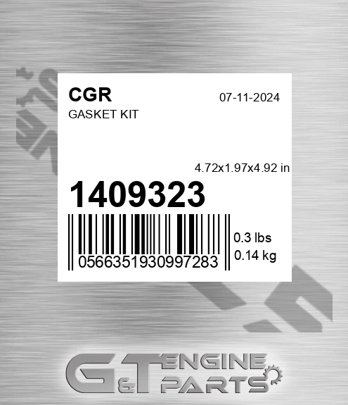1409323 Gasket Kit