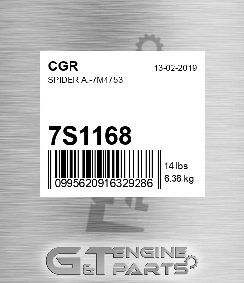 7S1168 CGR Spider A.-7m4753