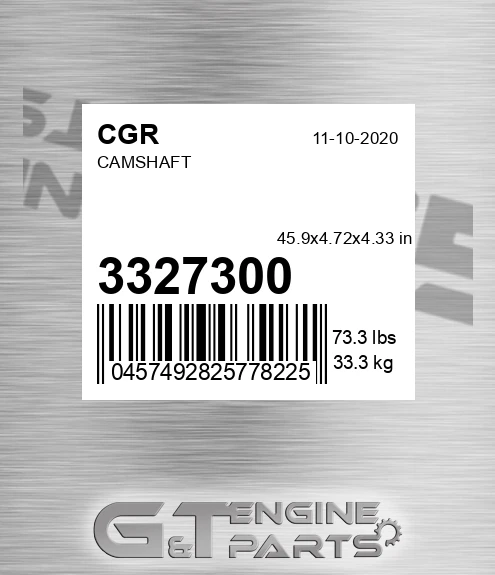 3327300 CGR Camshaft