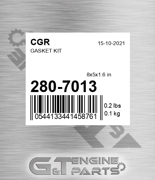 280-7013 Gasket Kit