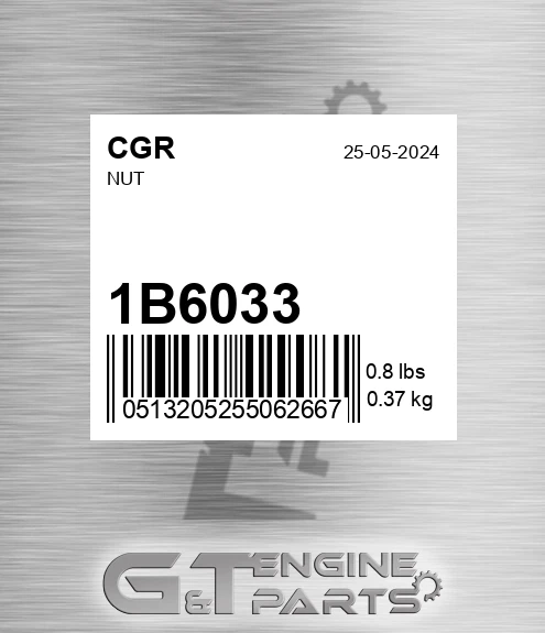 1B6033 Nut