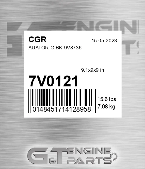 7V0121 CGR Auator G.bk-9v8736