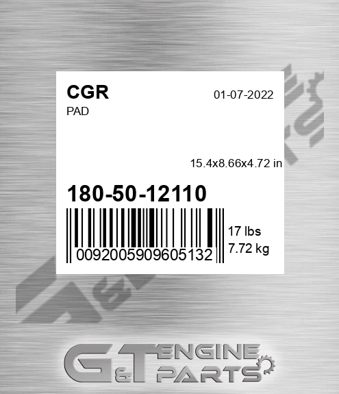 180-50-12110 Pad