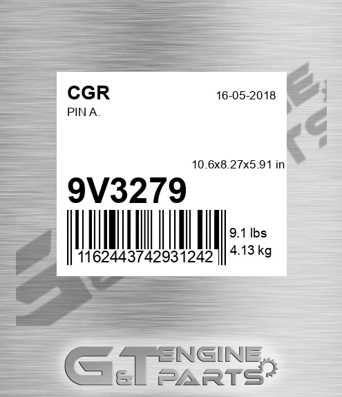 9V3279 CGR Pin A.