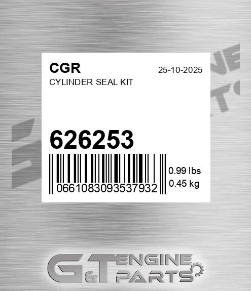 626253 Cylinder Seal Kit