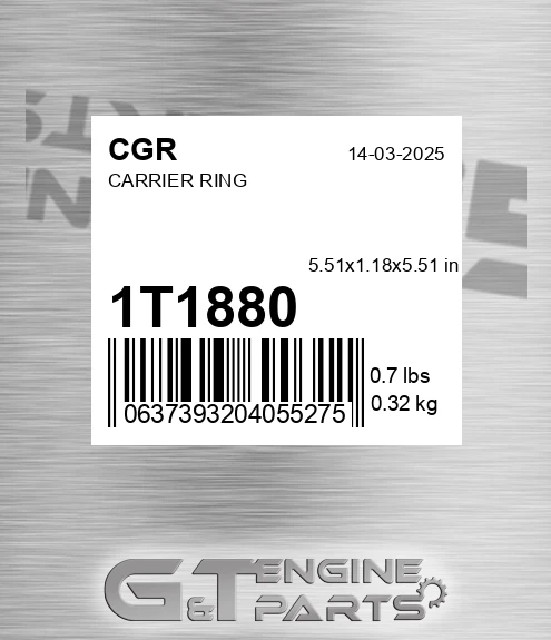 1T1880 Carrier Ring for CGR