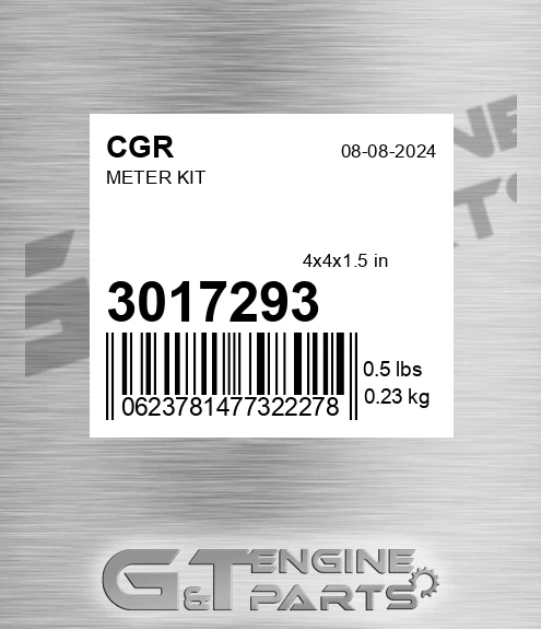 3017293 Meter Kit