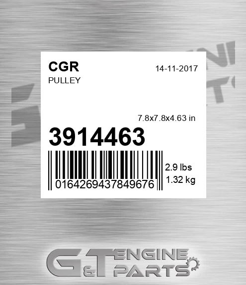 3914463 CGR Pulley