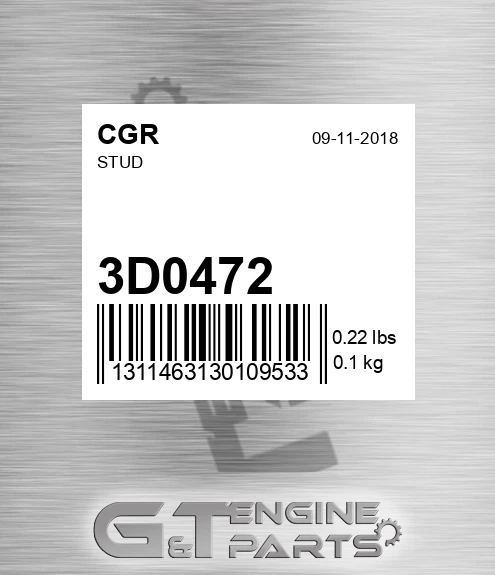 3D0472 Stud