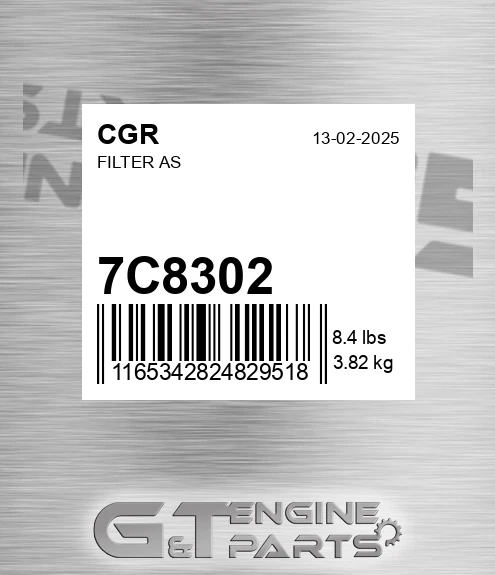 7C8302 Filter As
