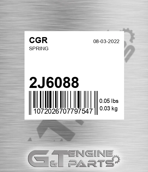 2J6088 CGR Spring