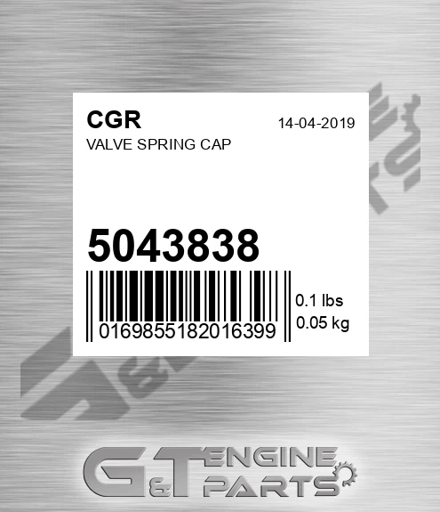 5043838 CGR Valve Spring Cap