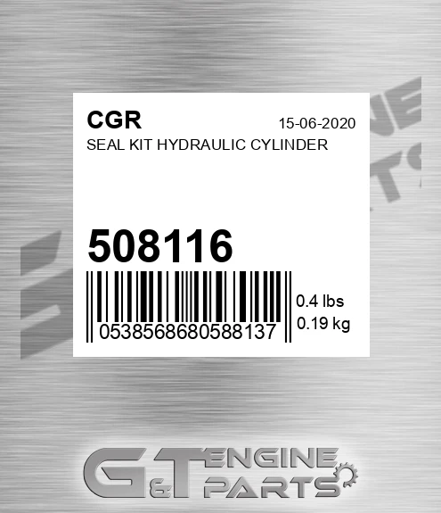 508116 CGR Seal Kit Hydraulic Cylinder