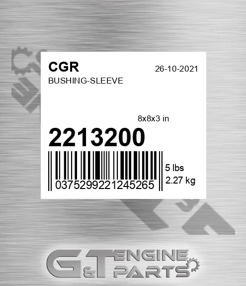 2213200 CGR Bushing-sleeve