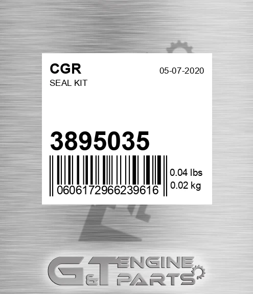 3895035 Seal Kit