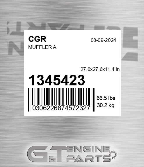 1345423 CGR Muffler A.