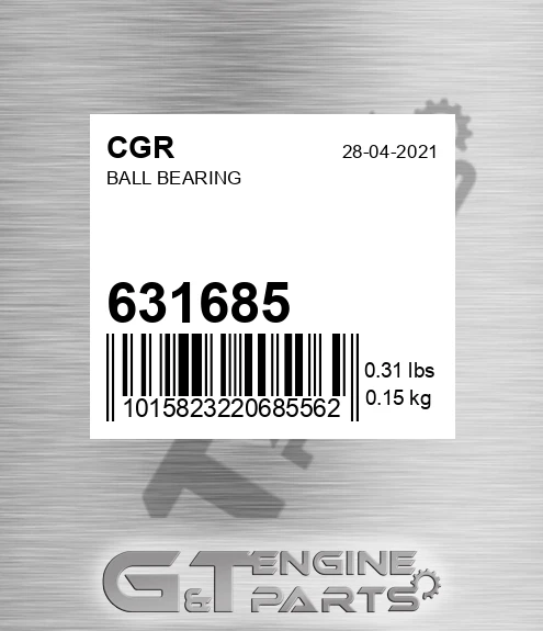 631685 CGR Ball Bearing