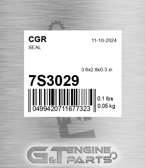 7S3029 CGR Seal