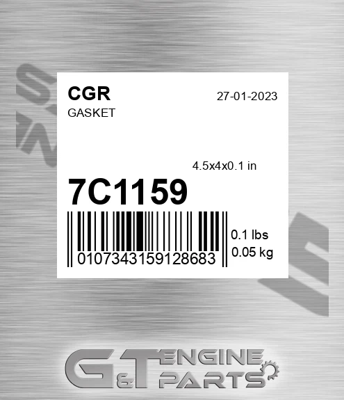 7C1159 CGR Gasket