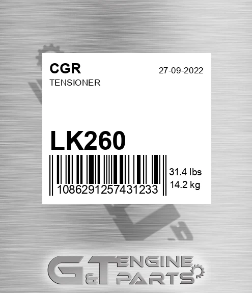 LK260 Tensioner