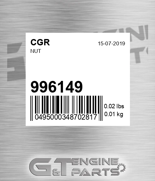 996149 Nut