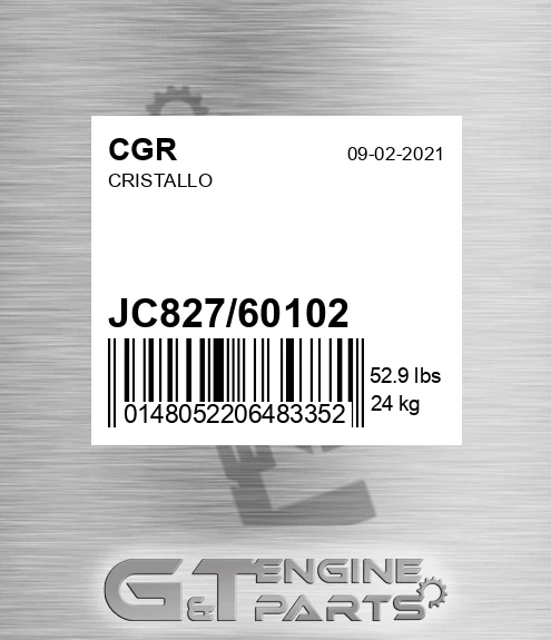 JC827/60102 Cristallo