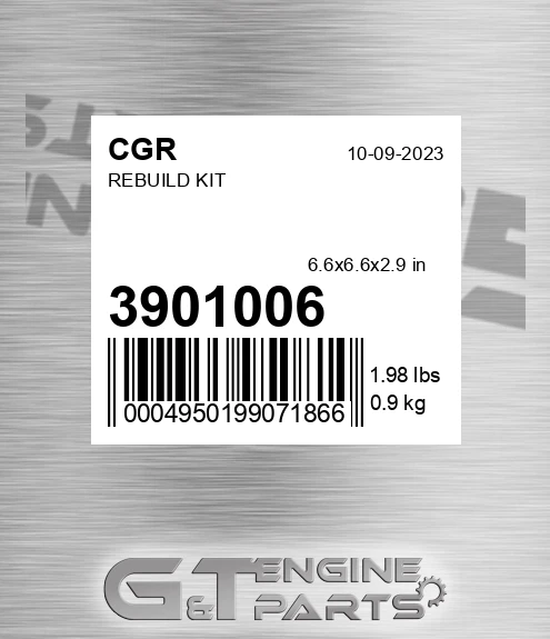 3901006 CGR Rebuild Kit