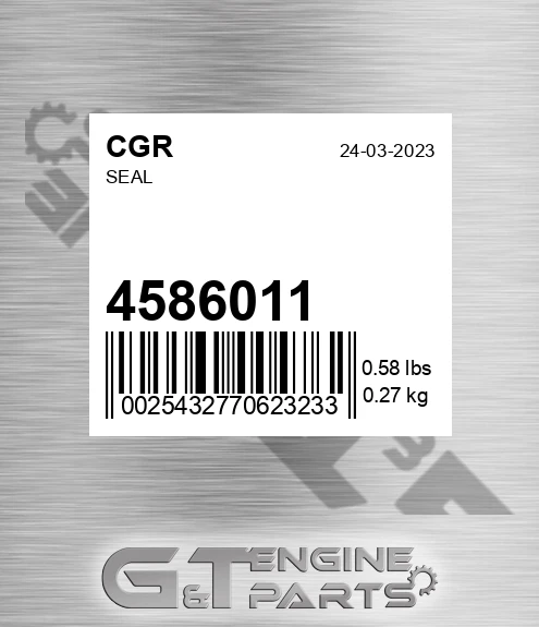4586011 CGR Seal
