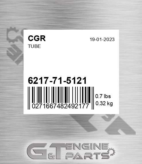 6217-71-5121 Tube for CGR