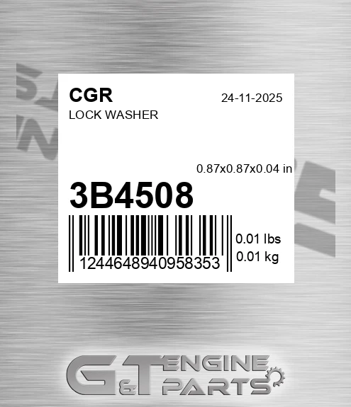 3B4508 Lock Washer