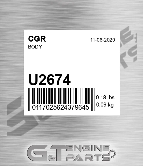 U2674 Body