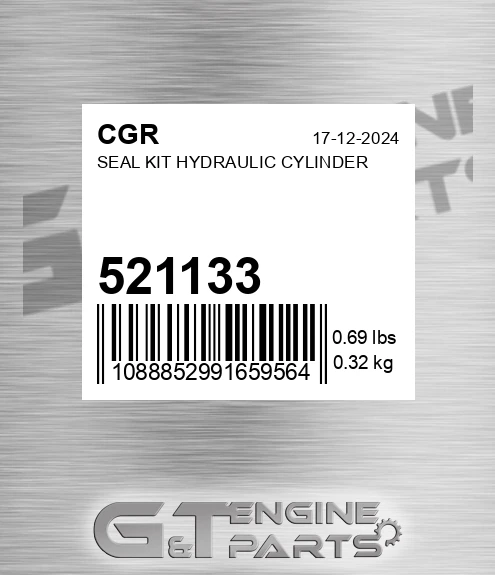 521133 Seal Kit Hydraulic Cylinder