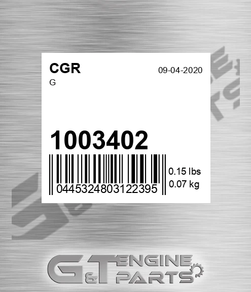 1003402 G