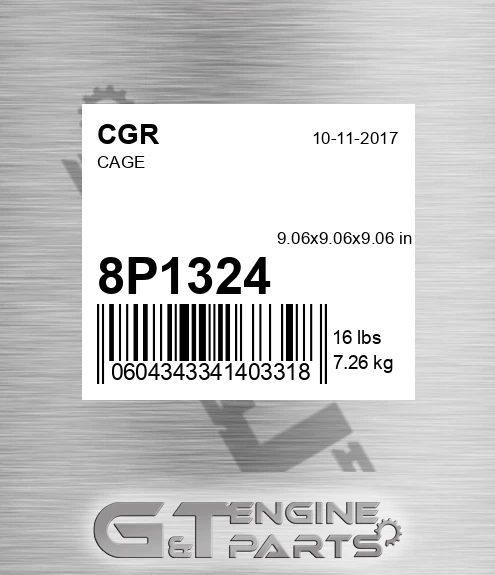8P1324 CGR Cage