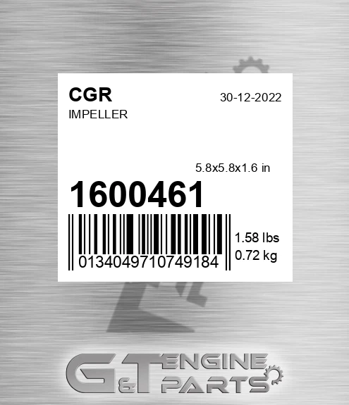 1600461 Impeller