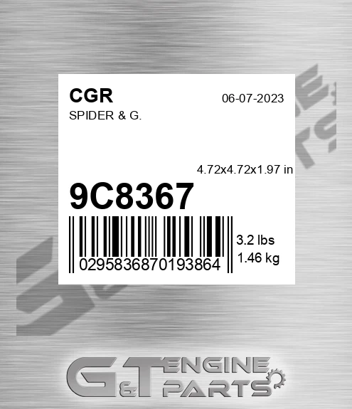 9C8367 CGR Spider & G.