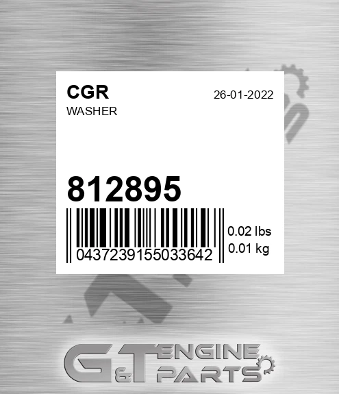 812895 Washer