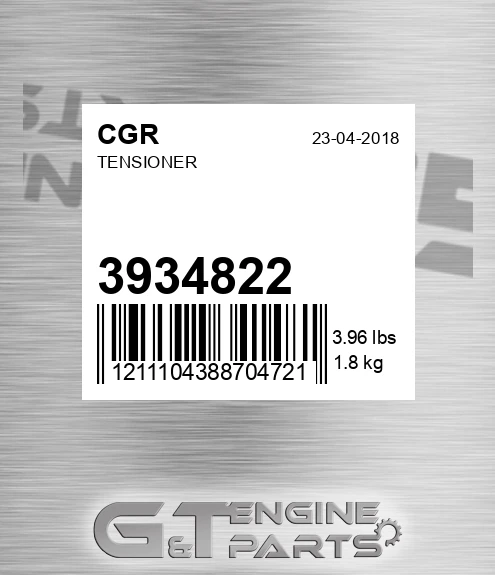 3934822 Tensioner