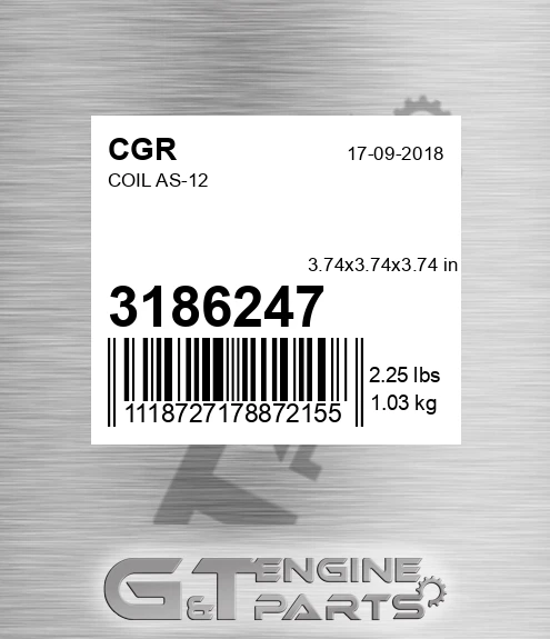 3186247 CGR Coil As-12