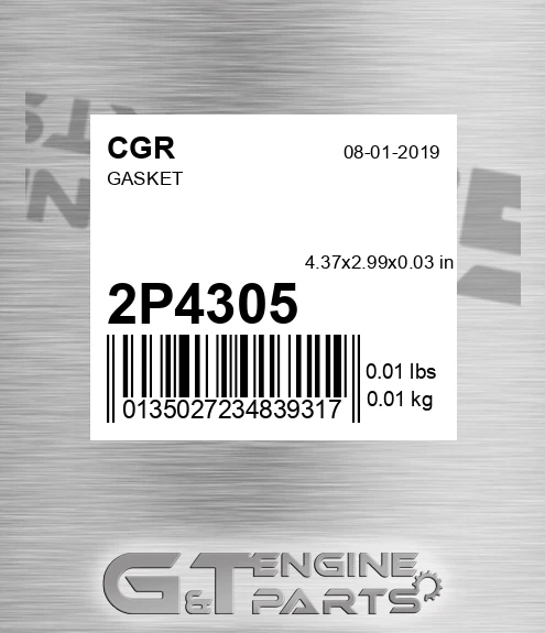 2P4305 CGR Gasket