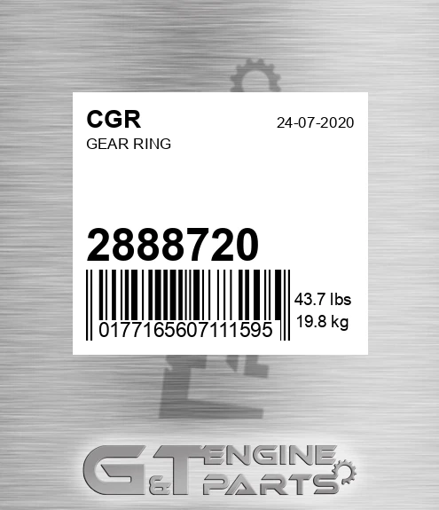 2888720 CGR Gear Ring