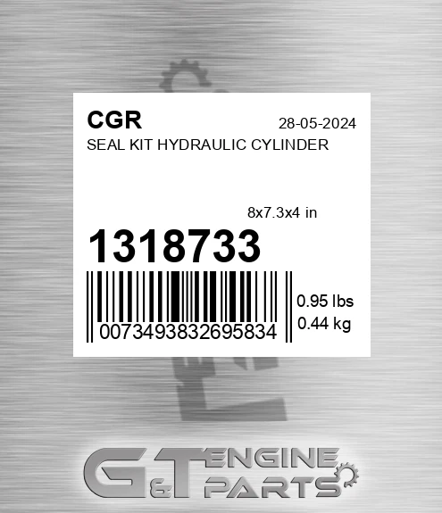 1318733 CGR Seal Kit Hydraulic Cylinder