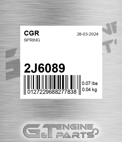 2J6089 Spring