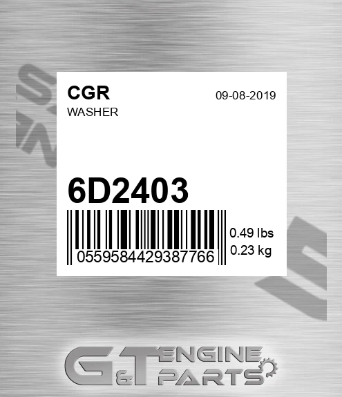 6D2403 Washer