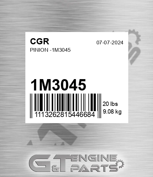 1M3045 Pinion -